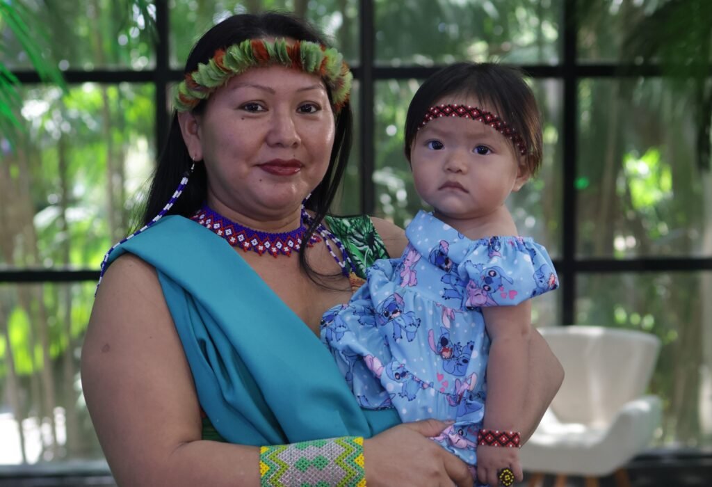 Lenilda Xananawa (foto) considera que a chegada da conectividade abriu novas possibilidades em seu território.
